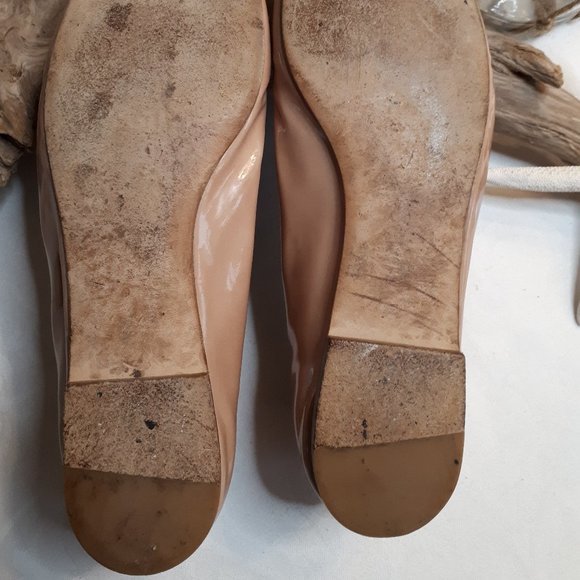 Mr. Seymour | Nude Patent Leather | Ballerina Flat - Picture 8 of 8